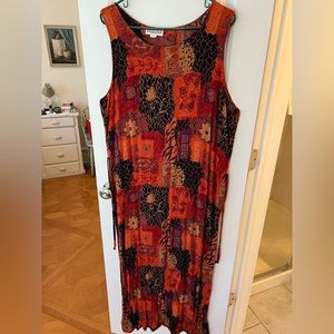 Irene York sundress with straps to tie in the back